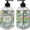 YouCustomizeIt Personalized Vintage Floral Plastic Soap/Lotion Dispenser (16 oz - Large - Black) view 2