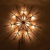 Kurt Adler 14-Inch 7-Point Natural Capiz Star Lighted Treetop view 2
