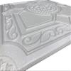 White Styrofoam Decorative Ceiling Tile Lima (Package of 8 Tiles) - Other Sellers Call This Kensington Gardense and R30 view 2