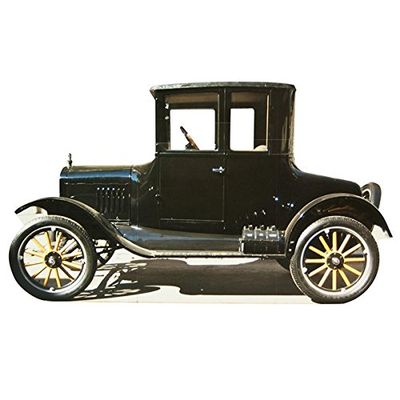 Classic Car Cardboard Stand Up, 48 Inches x 6 Feet 9 Inches