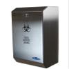 Frost 878 Stainless Steel Biomedical Sharps Disposal, 4.23 quarts, 5.9" Thickness, Stainless Steel, Brushed Finish view 1