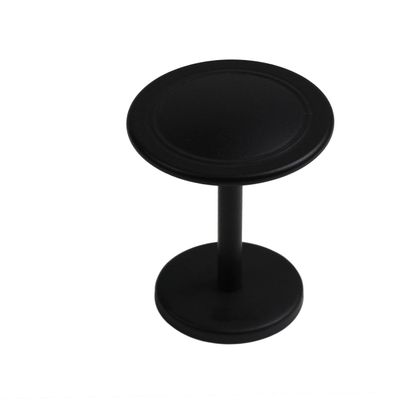 Urbanest Button Medallion Drapery Holdback, Black