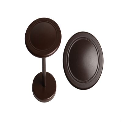 Urbanest Button Medallion Drapery Holdback, Bronze, Set of 2