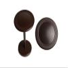 Urbanest Button Medallion Drapery Holdback, Bronze, Set of 2 view 1