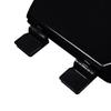 Bath Dcor 1F1R5-90 Premium Molded Wood Round Toilet Seat with Adjustable Hinge & OSG, Black view 3