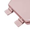 Bath Dcor 1F1E5-20 Premium Molded Wood Elongated Toilet Seat with Adjustable Hinge & OSG, Venetian Pink view 3