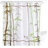 Get Orange Bamboo Shower Curtain Classical Bamboo Polyester Fabric Shower Curtain 72" X 72" view 1