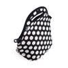 BUILT Gourmet Getaway Soft Neoprene Lunch Tote Bag - Lightweight, Insulated and Reusable, One Size, Big Dot Black & White view 2