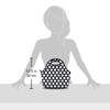 BUILT Gourmet Getaway Soft Neoprene Lunch Tote Bag - Lightweight, Insulated and Reusable, One Size, Big Dot Black & White view 3