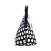 BUILT Gourmet Getaway Soft Neoprene Lunch Tote Bag - Lightweight, Insulated and Reusable, One Size, Big Dot Black & White view 4
