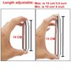 Bememo 3 Pack Toilet Paper Holder Roller Toilet Tissue Holder Replacement Plastic Spring Loaded (Chrome Big End) view 3