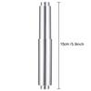 Bememo 3 Pack Toilet Paper Holder Roller Toilet Tissue Holder Replacement Plastic Spring Loaded (Chrome Big End) view 4