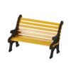 Department 56 Accessories for Villages City Wrought Iron Park Bench Accessory Figurine, 1.57 inch view 1