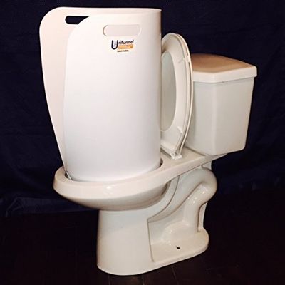 Urifunnel for Men Converts any Toilet into a Urinal (Medium)