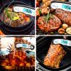 GDEALER Meat Thermometer Digital Instant Read Food Thermometer Waterproof Ultra-Fast for Grill Cooking Kitchen with Backlight & Calibration view 4