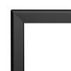 SnapeZo 27x40 Movie Poster Frame, Black, 1.25 Inch Aluminum Profile, Front-Loading Snap Frame, Wall Mounting, Professional Series for One Sheet Movie Posters view 2