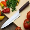 Yoshihiro VG10 46 Layers Hammered Damascus Gyuto Japanese Chefs Knife (Octagonal Shitan Rosewood Handle) (8.25" (210mm)) view 3
