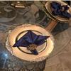 YOUR CHAIR COVERS - 20 inch Satin Washable Oversized Cloth Napkins, Hemmed Reusable Table Napkins for Restaurant, Dinner, Bistro, Wedding, Event, Parties, Kitchen - Navy Blue (Pack of 10) view 2