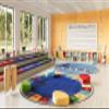 Joy Carpets Note Worthy Elementary Rug, Multi, 13'2" Round view 2