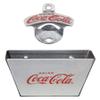 Tablecraft 1 X Coca Cola Wall Mount Bottle Opener and Coca Cola (Coke) Bottle Cap Catcher Set view 1