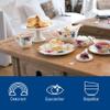 Villeroy & Boch Mariefleur Basic Salad Plate, 8.25 in, Premium Porcelain, White/Multicolored view 3