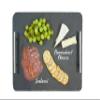Oenophilia Slate Cheese Board with Stainless Steel Handles, Charcuterie Platter Serving Board Tray for Cheese, Crackers, and Meat view 2