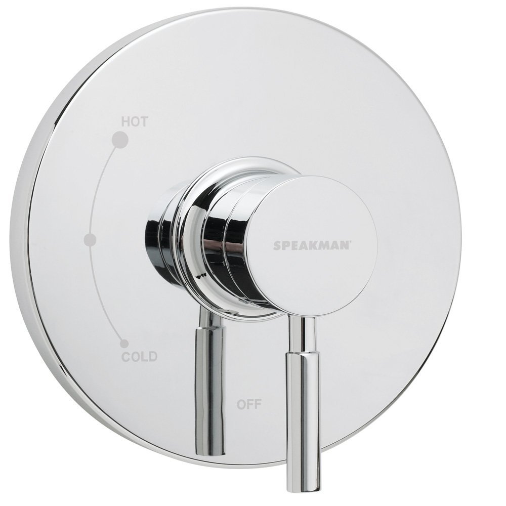 Speakman SM-1000-P Pressure Balance Shower Valve and Trim for Modern Designed Bathroom Dcor, Polished Chrome
