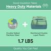 OmieBox Bento Box for Kids - Insulated Bento Lunch Box with Leak Proof Thermos Food Jar - 3 Compartments, Two Temperature Zones - (Meadow) view 4