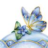 The Bradford Exchange Butterfly Floral Art Heirloom Porcelain Music Box: Whispering Wings view 2