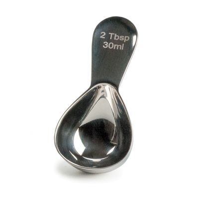 RSVP International Coffee Scoop Collection, 2-Tablespoon, Compact, Stainless Steel