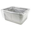 PanSaver ECO Pan Liners for Easy Clean Up - Ovenable up to 400F (Half Pan Medium and Deep Pan Liner - 14 x 23 in) view 1