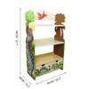 Fantasy Fields - Dinosaur Kingdom Thematic Kids Wooden Bookcase with Storage | Imagination Inspiring Hand Crafted & Hand Painted Details | Non-Toxic, Water-Based Paint view 3