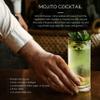 Final Touch Premium Mojito Set - Includes 2 Tom Collins Glasses & Wooden Muddler - 10oz Slim Highball Glasses with Thick Base - Complete Cocktail Kit for Perfect Mojitos (FTA1835) view 3