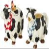 Appletree Design Barn Yard Cow Sugar and Creamer Set, 4-3/8-Inch, 4-1/2-Inch view 1