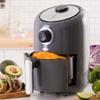 Dash Compact Air Fryer - Healthy Cooking with Auto Shut-Off Feature, Adjustable Temperature Control & Nonstick Fry Basket - Has AirCrisp Technology - 2 Quart - Cool Grey view 2
