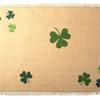DII St. Patrick's Day Collection Tabletop, Table Runner, 14x74, Shamrock view 3