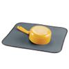 InterDesign iDry Large Kitchen Countertop Absorbent Dish Drying Mat, Pewter Gray view 3