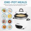 Aroma Housewares 6-Cup (Cooked) (3-Cup UNCOOKED) Pot-Style Rice Cooker (ARC-743G) , White view 2