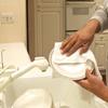 BC BARE COTTON 892-101-01 Washcloth, Set of 24, White view 3