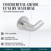 WingIts Modern Elegance Double Robe Hook Satin view 3