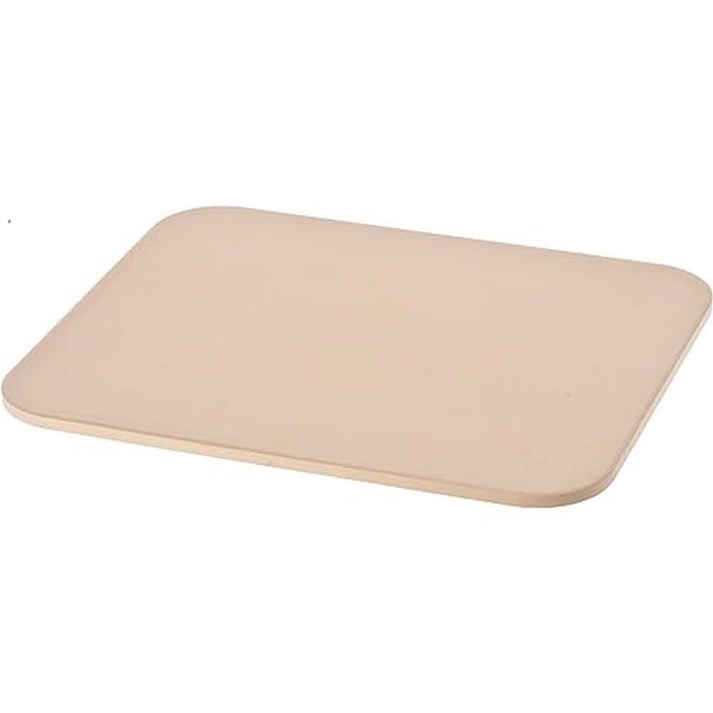 American Metalcraft Ceramic Pizza Stone, 15" L x 12" W x 38" H,Cream
