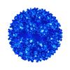 Wintergreen Lighting LED Starlight Sphere, LED Light Ball Sphere Light, Christmas Light Ball, Christmas Decoration (70 Lights, 6", Blue) view 1