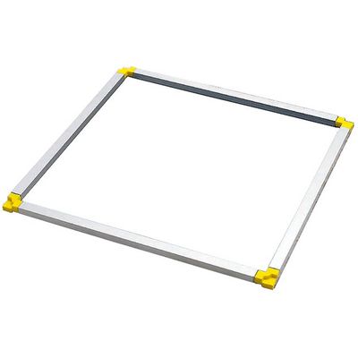 Matfer Bourgeat Special Guitar Stackable Mousse Yellow Frame, 13 3/4"x13 3/4"x3/8"