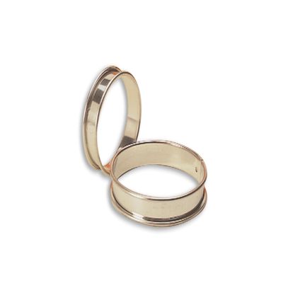 Matfer Bourgeat Stainless Steel Tart Ring, 10 1/4"