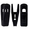Hanger Clips for Velvet Hangers, 20 Pack Velvet Hanger Clips, Strong Hanger Clips Perfect for Skirt Pants Hangers (Black) view 1