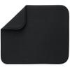Envision Home Dish Drying Mat for Kitchen, Absorbent, Reversible Microfiber Dish Mat, 16 Inch x 18 Inch, Black view 1