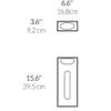 simplehuman Wall Mount Grocery Bag Dispenser, Brushed Stainless Steel view 4