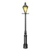 Beistle Lamppost Photo Props, 6' Tall - Mardi Gras Street Light Wall Decorations, Cut Out Parisian Christmas Party Backdrop view 1