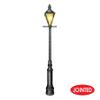 Beistle Lamppost Photo Props, 6' Tall - Mardi Gras Street Light Wall Decorations, Cut Out Parisian Christmas Party Backdrop view 3