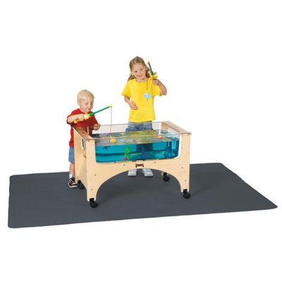 Jonti-Craft 8430JC Large Sensory Table Mat, Gray, 54" x 72"